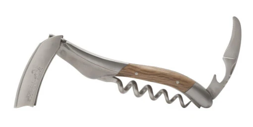 Laguiole En Aubrac Kelnersmes 12 Cm Eikenhout Bruin