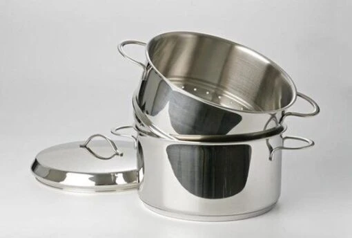 Oldenhof Stoompan Met Deksel ø 20 Cm Rvs