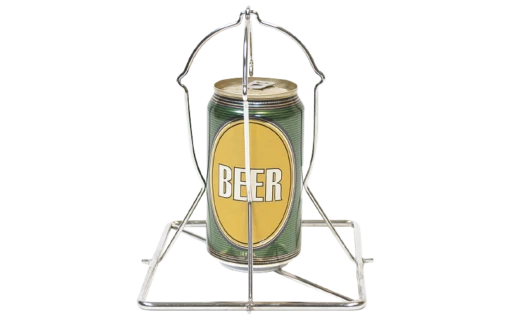 Big Green Egg Beer Can Chicken Sitter Opvouwbaar Rvs