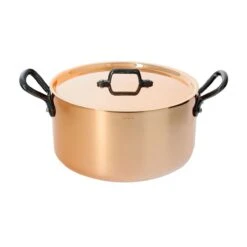 De Buyer Prima Matera Induction Kookpan ø 16 Cm Koper Met Gietijzeren Greep